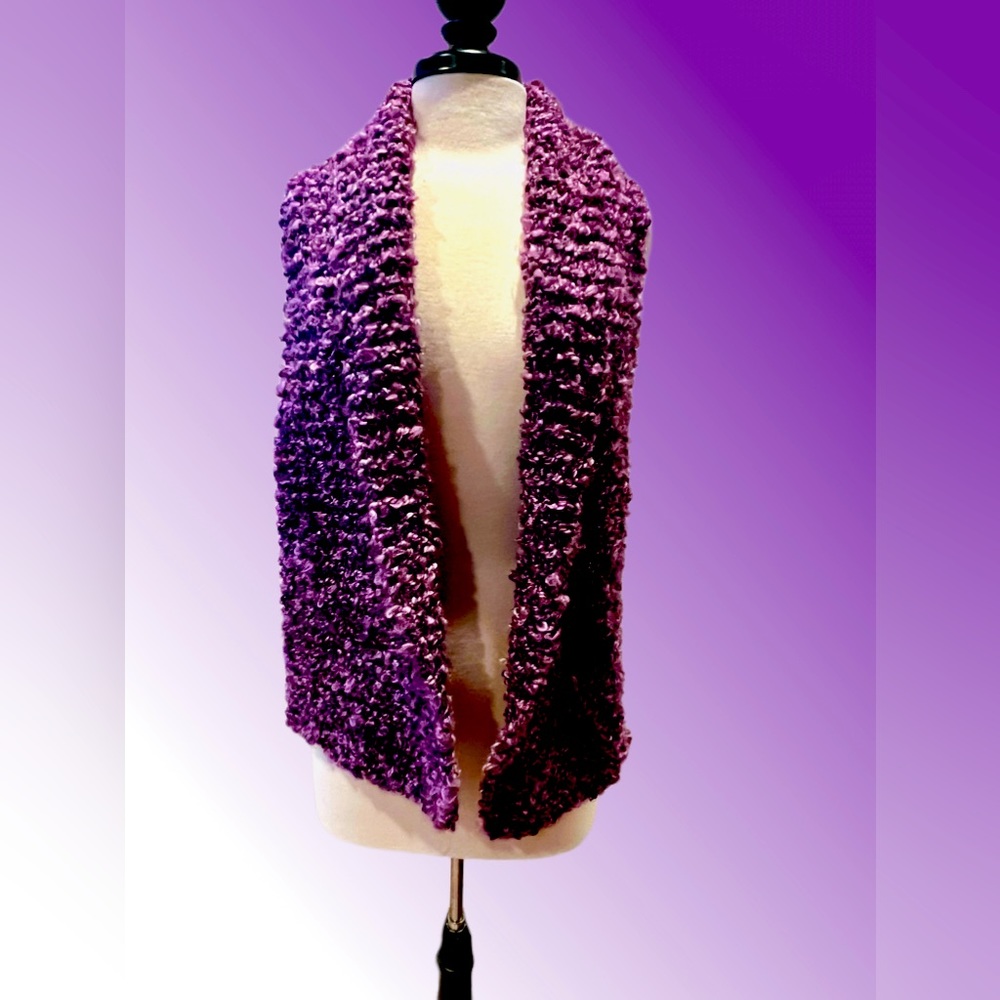 Knitted Scarf - Handmade - Picture 2 of 5